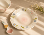 French Garden Ceramic Plate