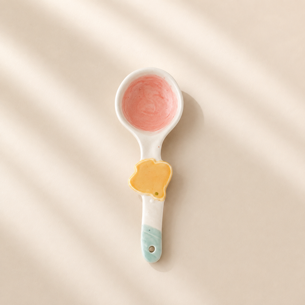 French Garden Ceramic Spoon