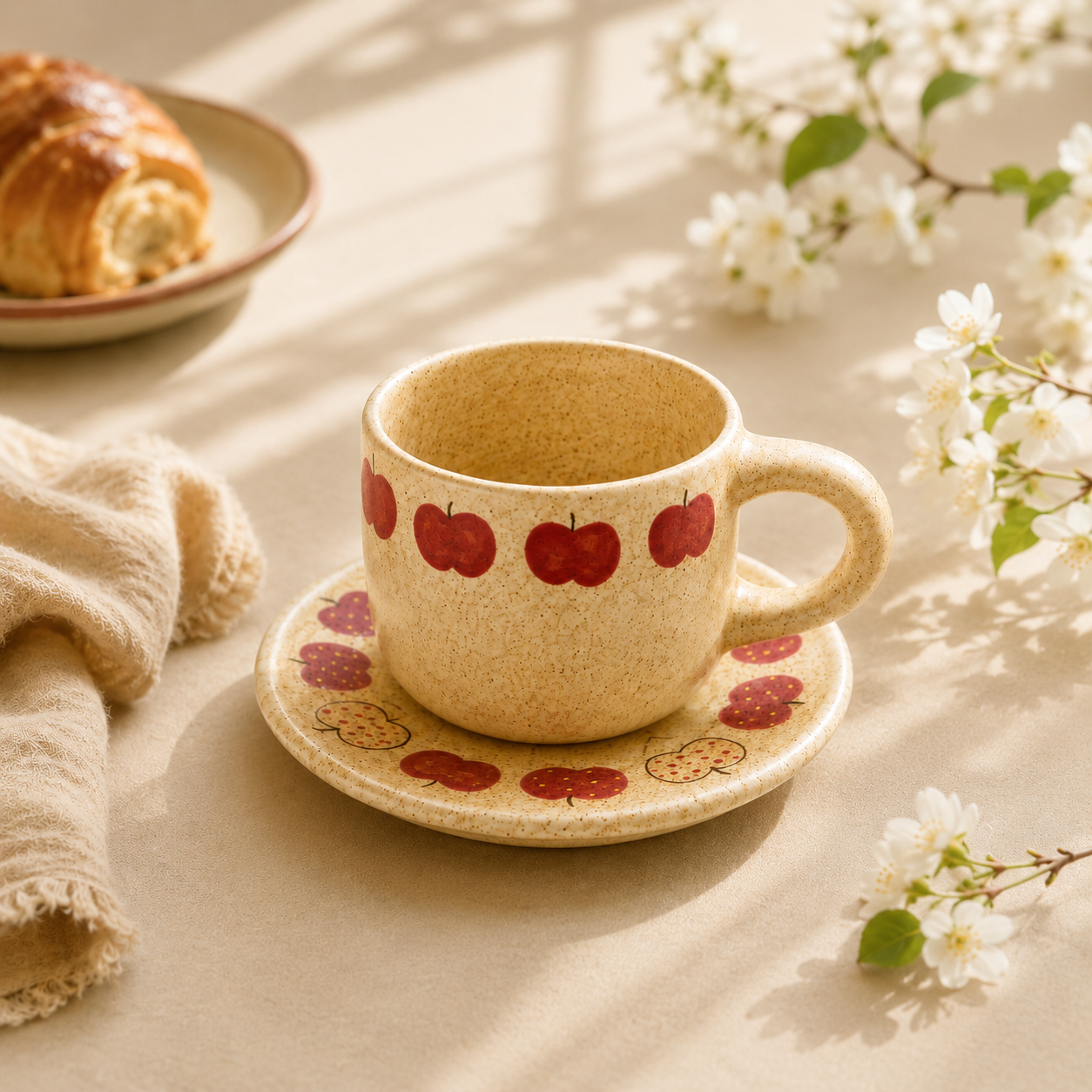 Sunday Orchard Cup & Saucer Set