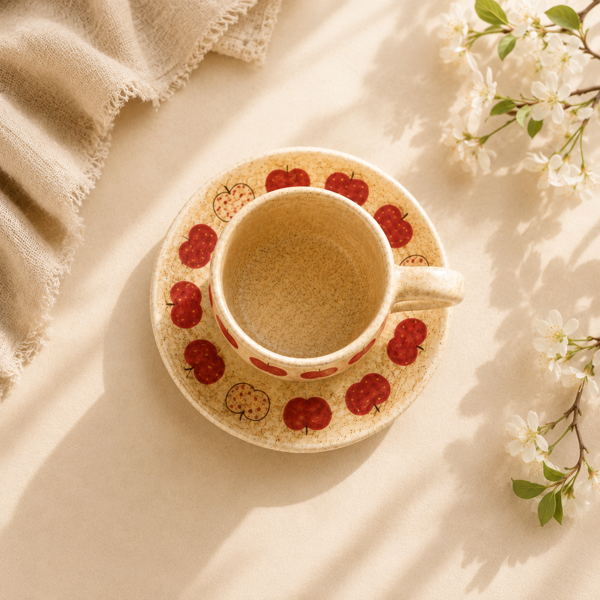 Sunday Orchard Cup & Saucer Set