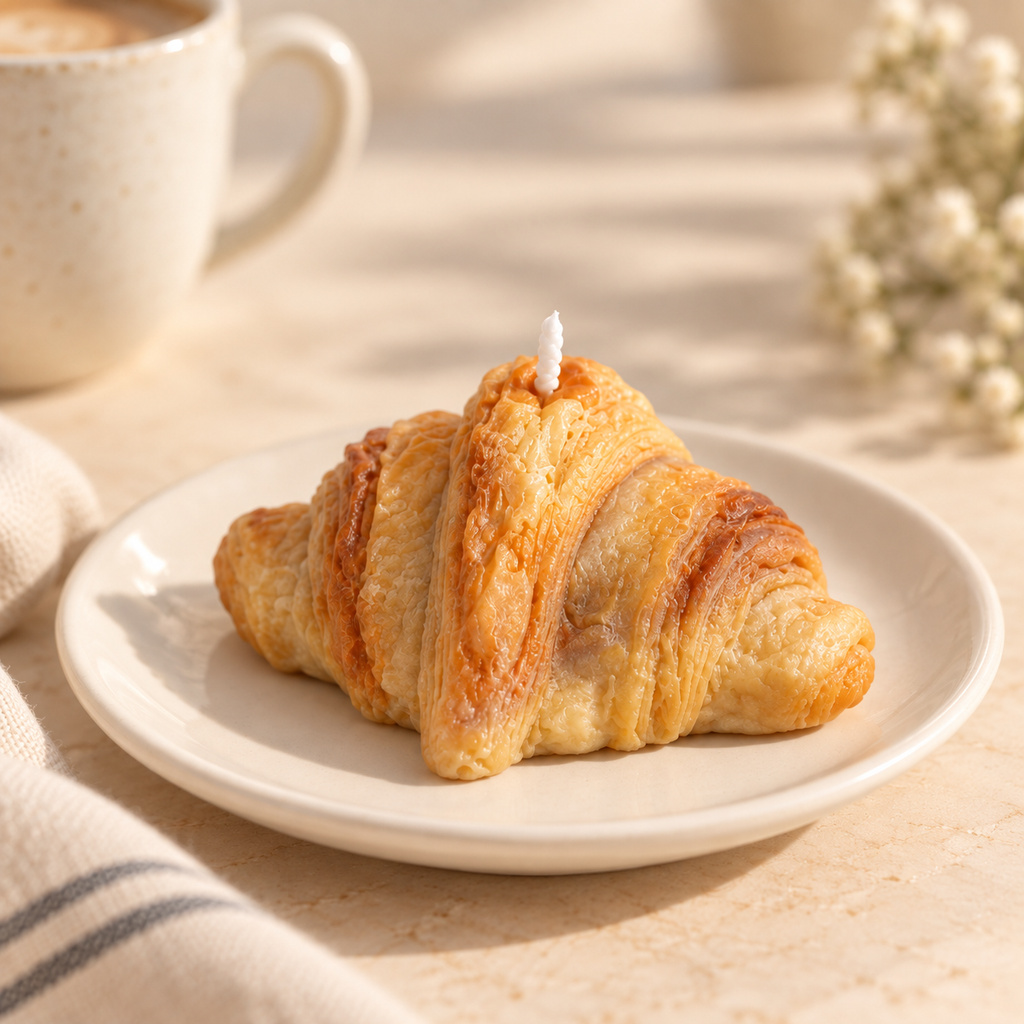 Sunday Croissant Candle