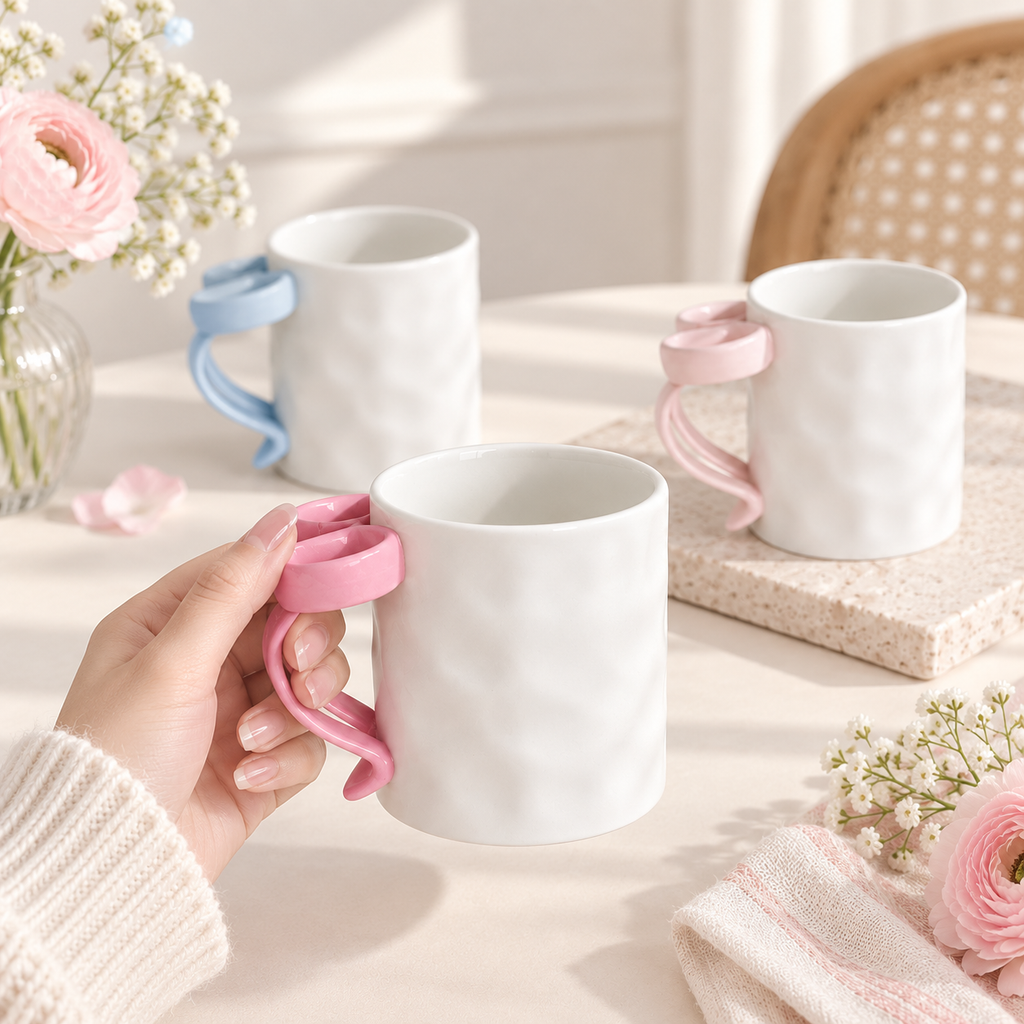 Bow Handle Mug