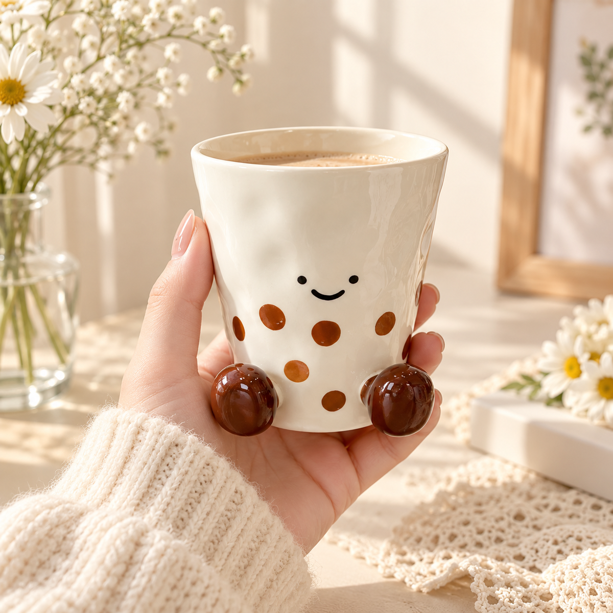 Boba Buddy Ceramic Cup