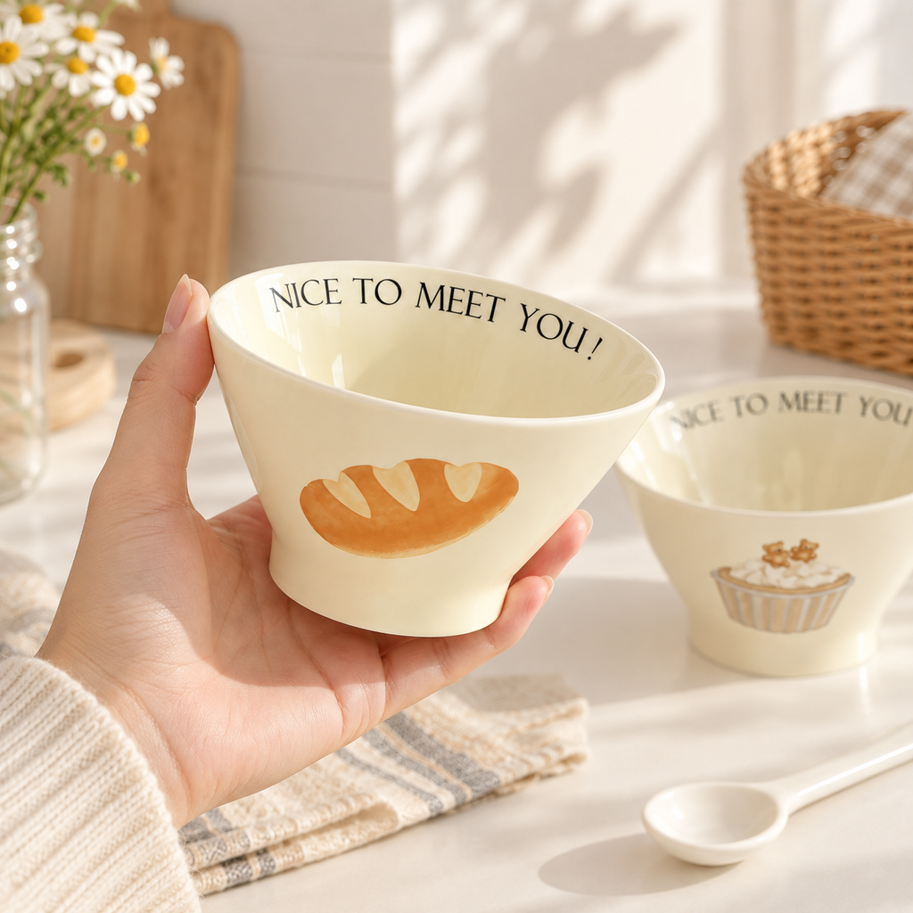 Nice to Meet You Bowl Duo - $30
