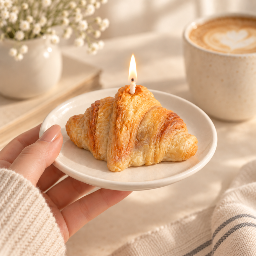 Sunday Croissant Candle